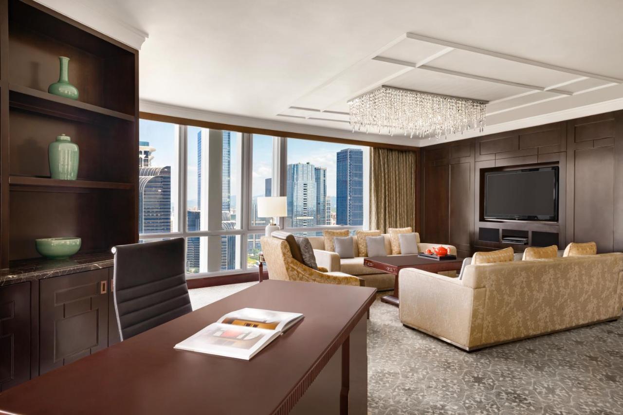 Futian Shangri-La, Shenzhen,Near To Shenzhen Convention&Exhibition Centre, Futian Railway Station Exterior photo