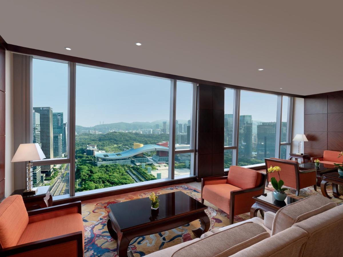 Futian Shangri-La, Shenzhen,Near To Shenzhen Convention&Exhibition Centre, Futian Railway Station Exterior photo